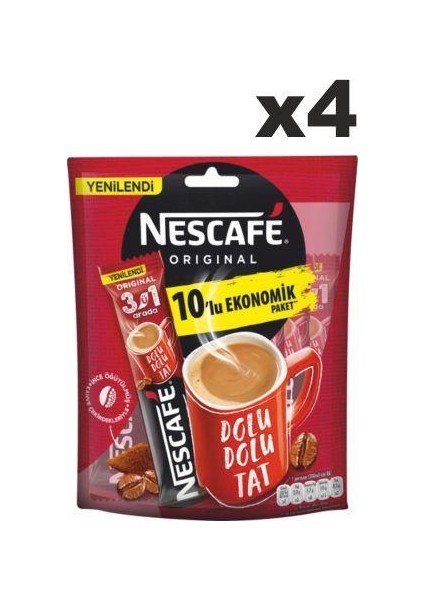 3ü 1 Arada 4 x 10'lu Paket
