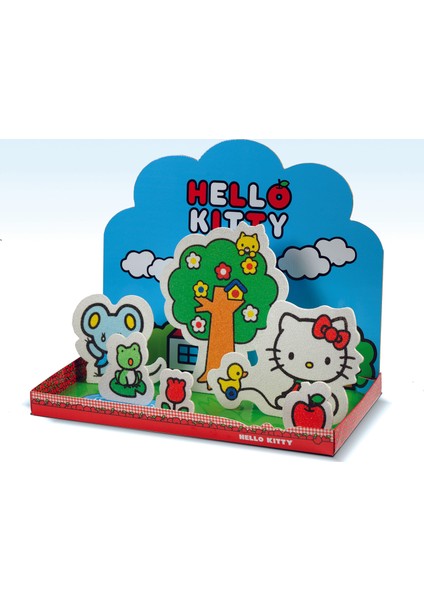 Red Castle Hello Kitty 3D  Büyük Kum Boyama Aktivite Seti