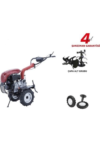 Atom 3+1 Benzinli 7 Hp Çapa Makinası