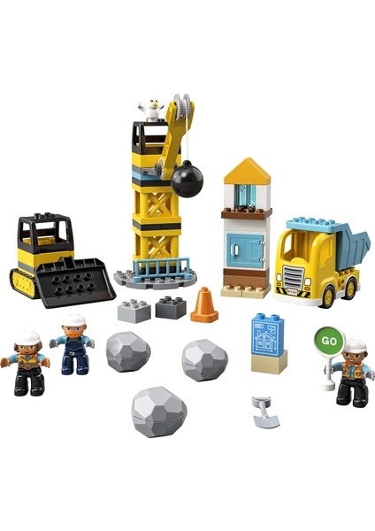 ® DUPLO® İnşaat Yıkım Aracı 10932 Yapım Oyuncağı