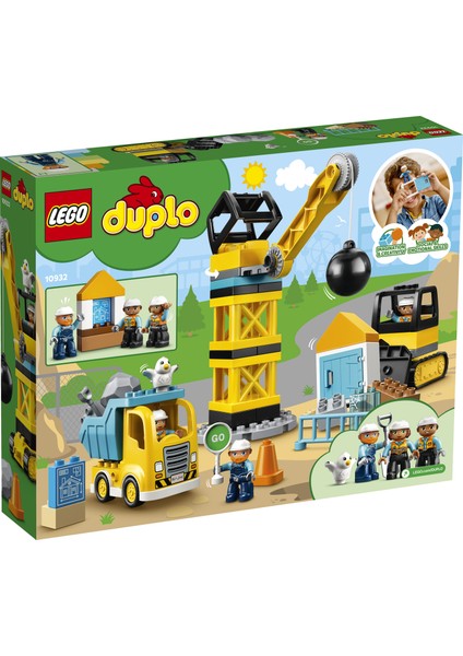 ® DUPLO® İnşaat Yıkım Aracı 10932 Yapım Oyuncağı
