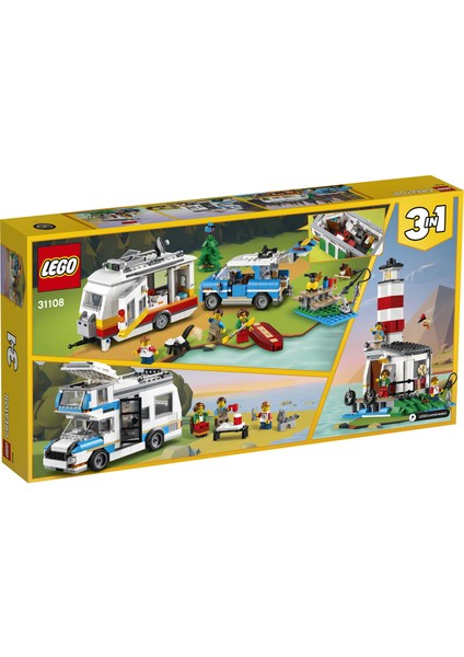 Creator 3#ü 1 Arada Karavan Aile Tatili 31108 Yapım Seti (766 Parça)