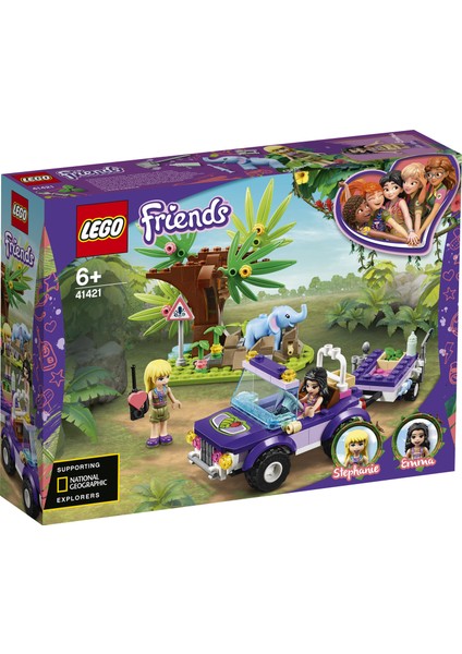 ® Friends Yavru Fil Kurtarma Operasyonu 41421 Yapım Seti