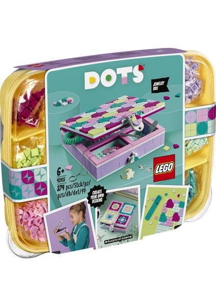 ® DOTS Takı Kutusu 41915 - Kendin Yap Dekorasyon Seti