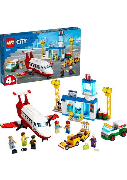® City Merkez Havaalanı 60261 Yapım Oyuncağı (286 Parça) indirimleri