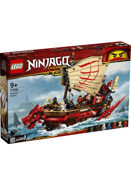 ® NINJAGO® Legacy Destiny#s Bounty 71705 Yapım Seti (1781 Parça) modelleri