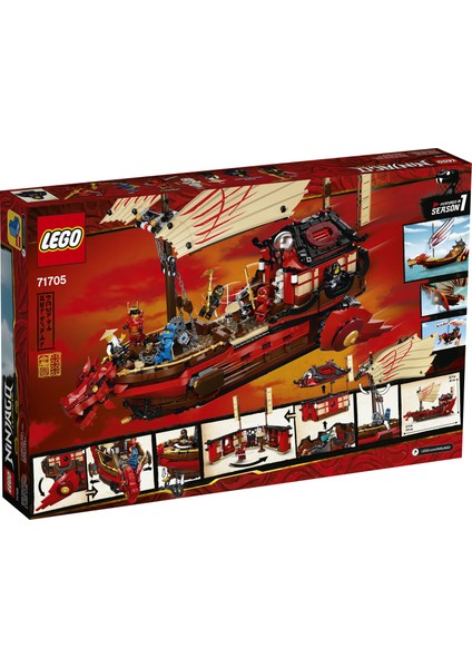 ® NINJAGO® Legacy Destiny#s Bounty 71705 Yapım Seti (1781 Parça) fırsatları