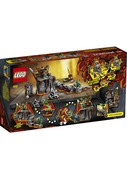 ® NINJAGO® Kafatası Zindanlarına Yolculuk 71717 Yapım Seti (401 Parça)