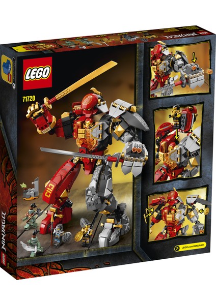 ® NINJAGO® Ateş Taşı Robotu 71720 Yapım Seti (968 Parça)