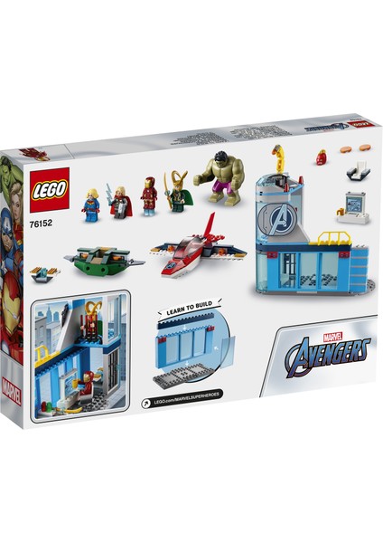 LEGO® Marvel Avengers Loki#nin Gazabı 76152 - Marvel Avengers Minifigürlerini ve Tesseract#ı İçeren Oyuncak Yapım Seti (223 Parça)