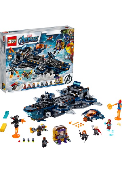 LEGO® Marvel Avengers Helikoptaşır 76153 Yapım Seti (1244 Parça)