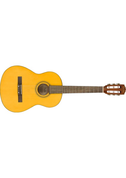 ESC-80 Ceviz Klavye Natural 3/4 Boy İnce Sap Klasik Gitar