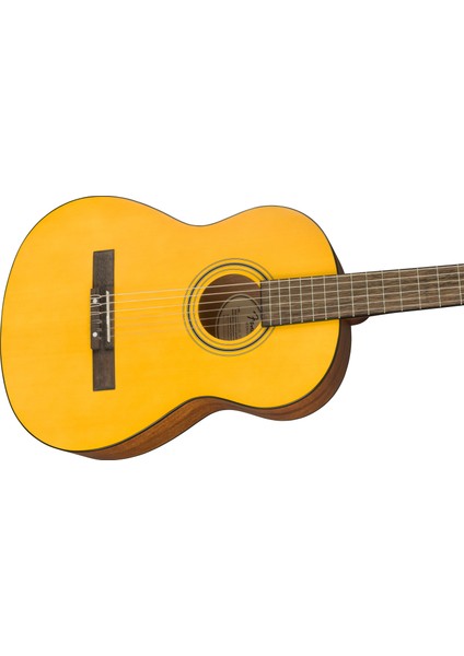 ESC-80 Ceviz Klavye Natural 3/4 Boy İnce Sap Klasik Gitar