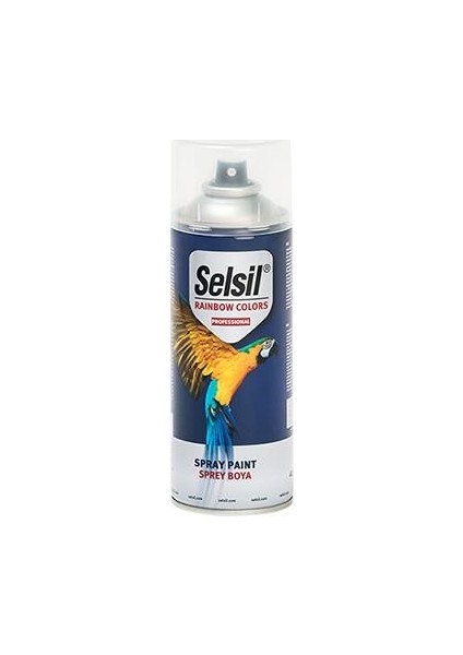 Rainbow 400 ml Sprey Boya Gri Alüminyum