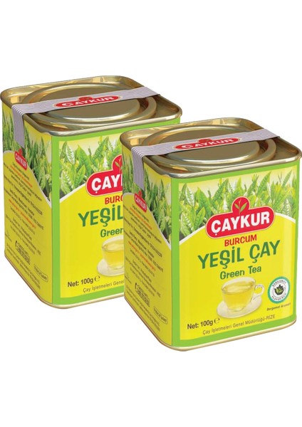 Burcum Yeşil Çay 100 gr x 2'li