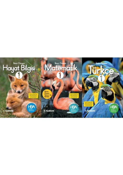 Tudem Yayınları 1. Sınıf 2. Dönem HBA Set