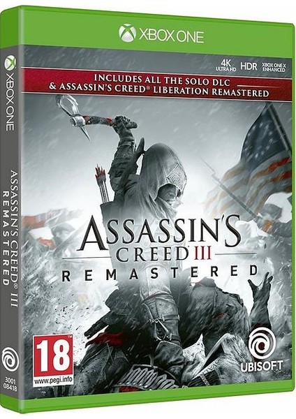 Assassin's Creed III Remastered Xbox One Oyun