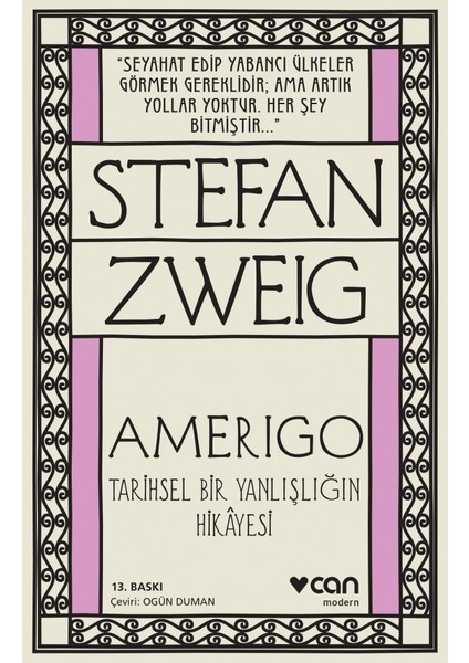 Amerigo Tarihsel Bir Yanlışlığın Hikayesi - Stefan Zweig