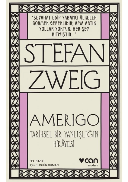 Amerigo Tarihsel Bir Yanlışlığın Hikayesi - Stefan Zweig