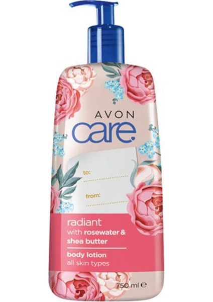 Care Gül Suyu ve Shea Yağı Vücut Losyonu 750 ml
