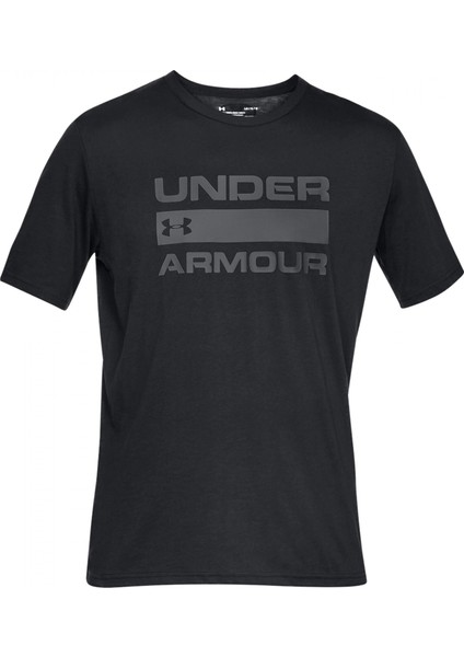 Ua Team Issue Wordmark Ss Siyah Erkek T-Shirt 1329582-001