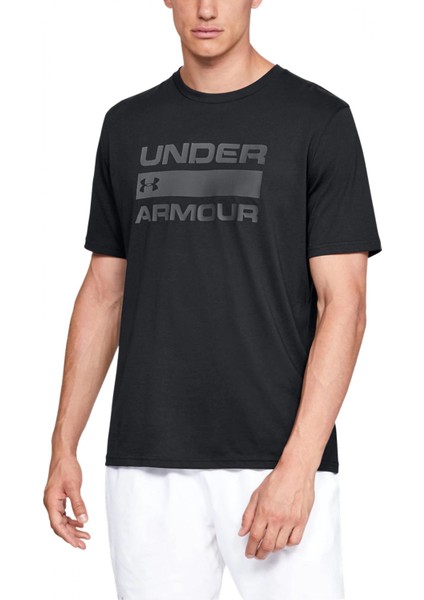 Ua Team Issue Wordmark Ss Siyah Erkek T-Shirt 1329582-001