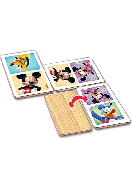 Mickey Mouse Ahşap Domino