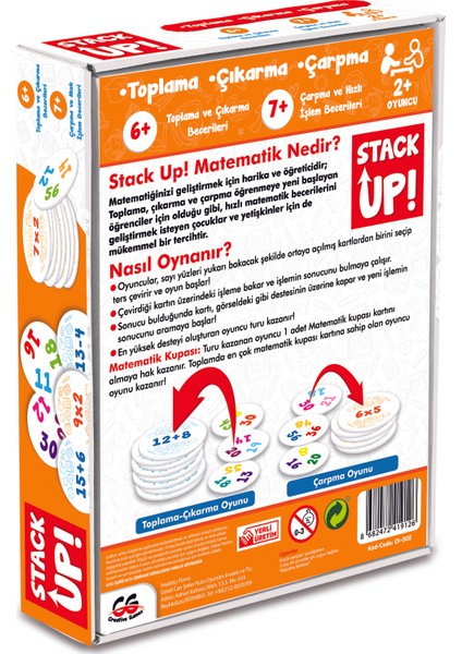 Stack Up! Matematik Kutu Oyunu