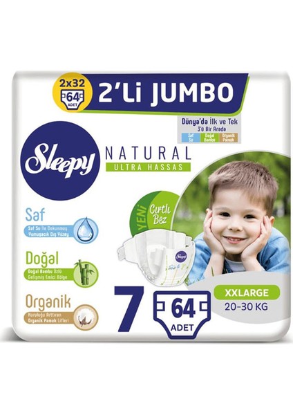 Bebek Bezi XX Large 7 No 16 lı x 4'lü
