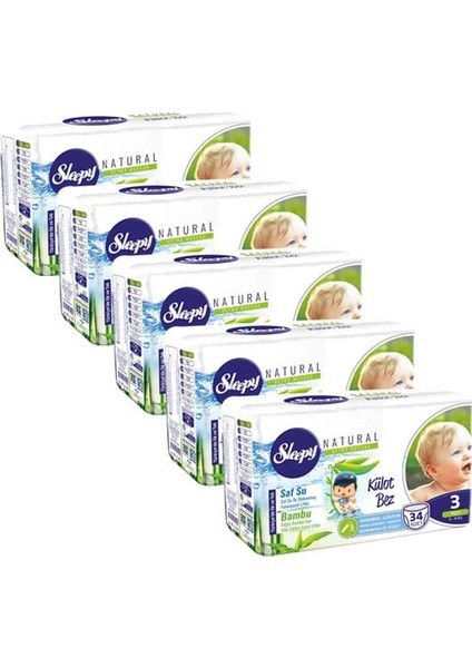 Külot Bez Midi 3 No 34 lü x 5'li