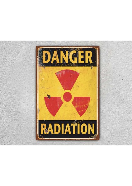 Danger Radiation Tablo