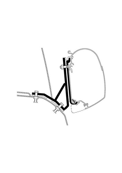 Duc Lift/ıveco Tavan Montaj Braketi 5003-8000 Serisi (3 Ad)