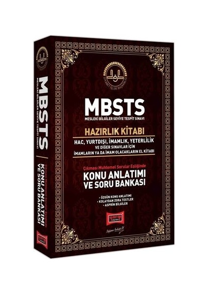 MBSTS Konu Anlatımı Ve Soru Bankası Hazırlık Kitabı