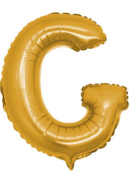 Gold Folyo Balon G Harfi 90 cm
