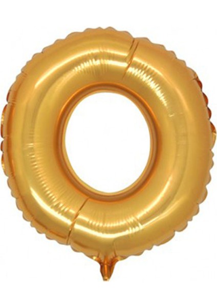 Gold Folyo Balon O Harfi 40 cm