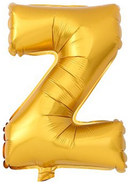 Gold Folyo Balon Z Harfi 90 cm