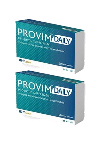 Provim Daily Probiyotik 30 Kapsül - 2 Adet