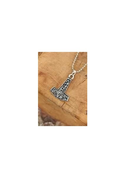 Gümüş Renk Metal Aksesuarlı Top Zincirli Erkek Kolye modelleri