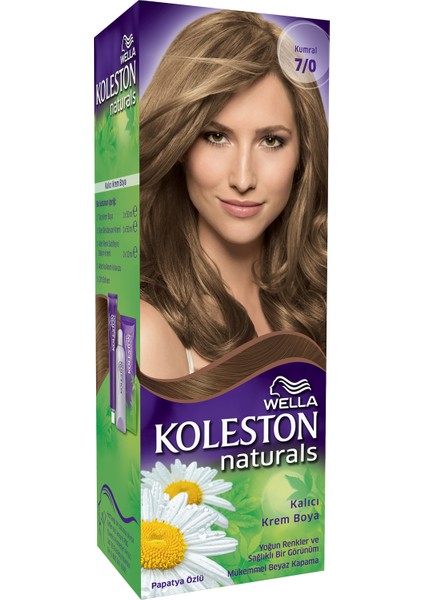 Koleston Naturals Saç Boyası 7/0 Kumral