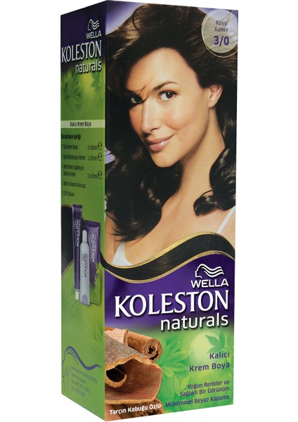 Koleston Naturals Saç Boyası 3/0 Koyu Kahve