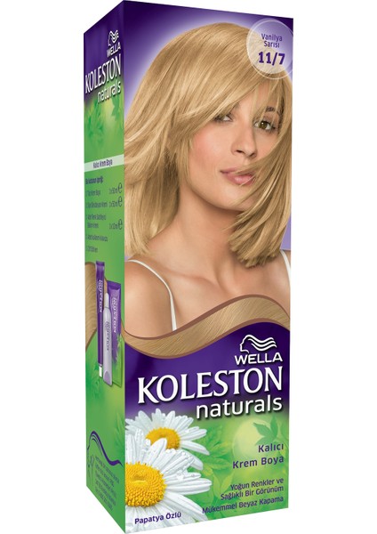 Koleston Naturals Saç Boyası 11/7 Vanilya Sarısı fiyatları