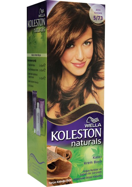 Koleston Naturals Saç Boyası 5/73 Altın Kestane