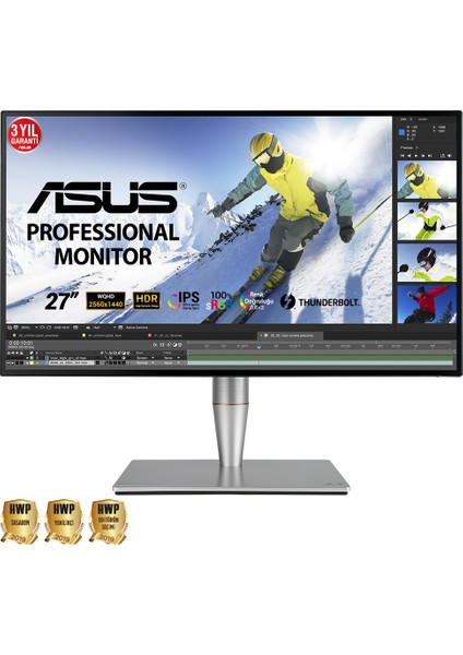 PA27AC 27" 5ms (HDMIx2+Display) Full HD IPS HDR10 Monitör