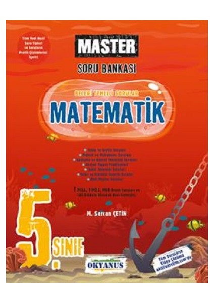 Okyanus Yayınları 5. Sınıf Master Matematik Soru Bankası