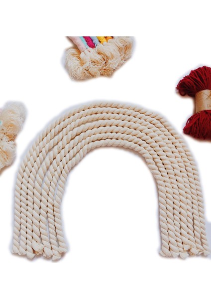 Macrame Gökkuşağı Yapım Seti