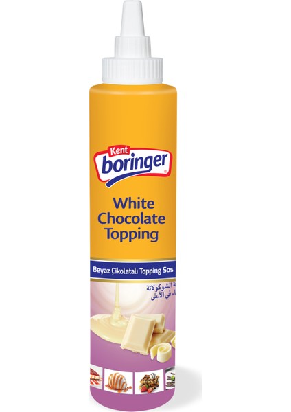 Beyaz Çikolatalı Topping Sos 750 gr