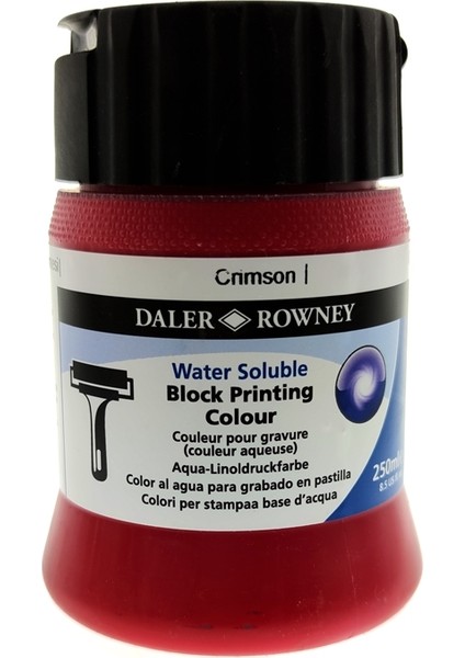 Linol Baskı Boyası 250 ml - Crimson