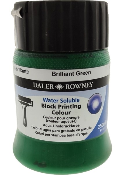 Linol Baskı Boyası 250 ml - Brilliant Green