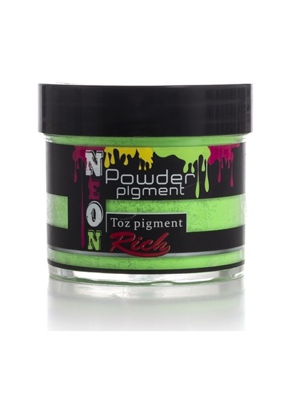 Neon Toz Pigment 60 cc - Yeşil