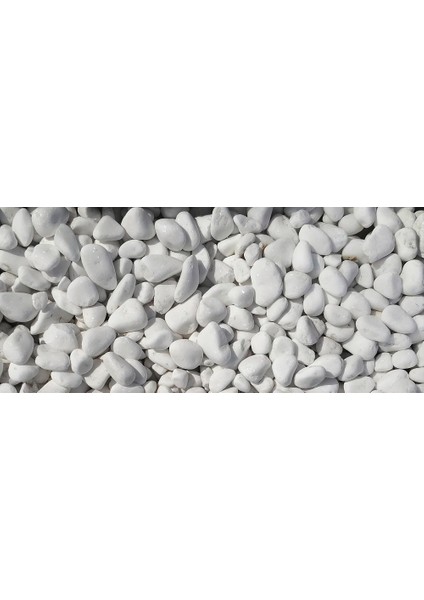 Beyaz Dolomit Doğal Dekoratif Taş 2-4 Cm 10 Kg indirimleri